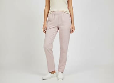 neonowe spodnie damskie: Spodnie materiałowe damskie, rozmiar S — 8