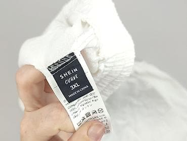 pyjama: Shein Curve, Spodnie materiałowe damskie, rozmiar 3XL — 5