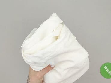 biała bluzka ze stójką damska: Bluzka damska, rozmiar M — 6