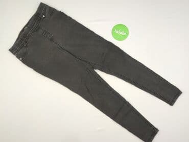legginsy woskowane wysoki stan: F&F, Jeansy damskie, rozmiar M — 2
