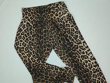 leginsy wilk: Leopard, Spodnie materiałowe damskie, rozmiar S — 1