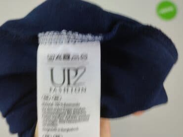 granatowy t shirty oversize: UP2Fashion, T-shirt damski, rozmiar 2XL — 5