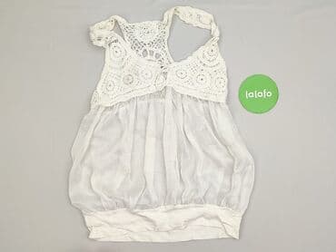 bluzka na lato na szydełku: T-shirt damski, rozmiar S — 2