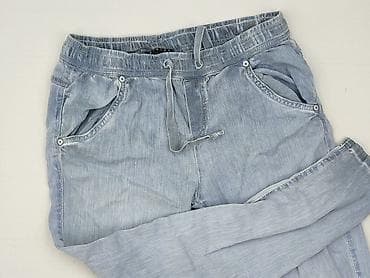 Damskie spodnie jeansowe SISLEY - Kolor: jasny denim/bleached -