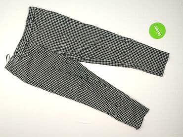 spodnie dresowe damskie czarne: Atmosphere, Material trousers for women, size L (EU 40) — 2