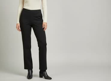 lidl marynarka damska: Vila, Spodnie materiałowe damskie, L — 8