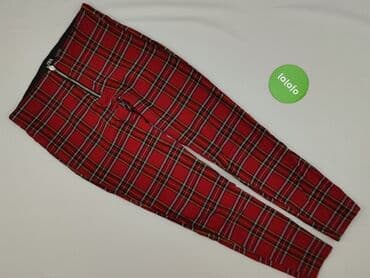 czerwone spodnie z wysokim stanem zara: Zara, Брюки жіночі, розмір M — 2
