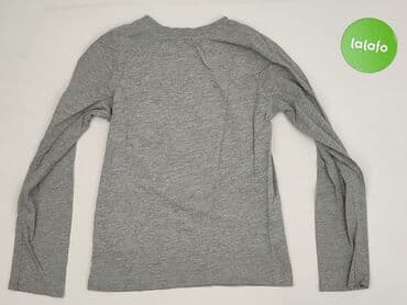 podkoszulki z napisami: Blouse, H&M, 8 years, 122-128 cm, condition - Very good — 3