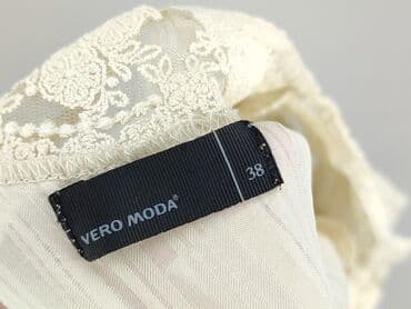 koszulka z tiulem: Vero Moda, Bluzka damska, rozmiar M — 4