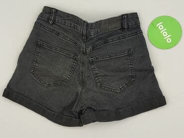 krótkie jeansowe spodenki z wysokim stanem podarte: Noisy May, Szorty damskie, rozmiar XS — 3