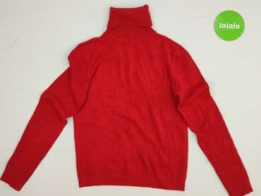 sukienka sweterkowa c a: Golf damski, rozmiar S — 3