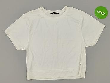 basic koszulka biala: T-shirt damski, rozmiar XS — 2