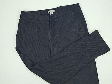 pull on trousers h: H&M, Material trousers for women, size L — 1