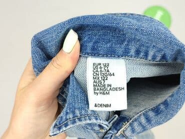kurtka joop: Дитяча джинсова куртка, 7 р., 116-122 см, H&M, стан - Ідеальний — 4