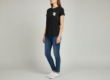 t shirty czarne damskie: T-shirt damski, rozmiar XS — 6