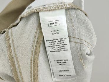 sandały koturna ccc: Orsay, Spodnie materiałowe damskie, rozmiar S — 4