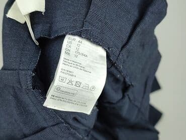 Women: H&M, Material trousers for women, size 2XL (EU 44) — 4