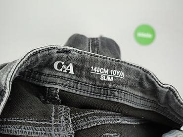 adidasy classic: Spodnie jeansowe, C&A, 10 lat, 134/140, stan - Idealny — 4