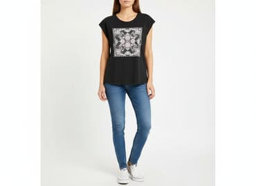 reserved t shirty damskie wyprzedaż: Reserved, T-shirt damski, rozmiar L — 1