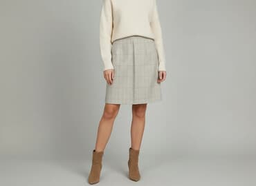 spódnice ołówkowe w kratkę: Spódnica damska, rozmiar S — 5