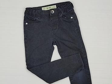 spodnice xl: Spodnie jeansowe, 4-5 lat, 104/110, stan - Bardzo dobry — 1