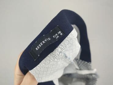 legginsy prążkowane reserved: Spodnie materiałowe damskie, rozmiar S — 4
