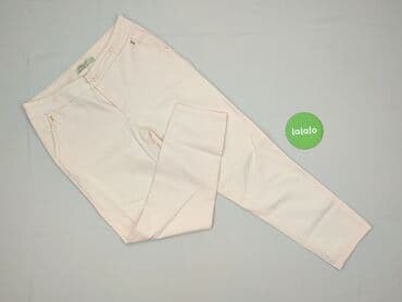jeans mom slim fit stradivarius: Freesia, Material trousers for women, size M (EU 38) — 2