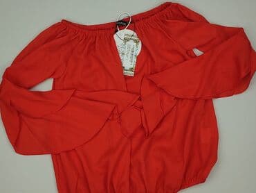 bluza z czerwonym napisem: Boohoo, Bluzka damska, rozmiar M — 1