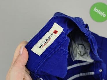 Women: Cherry, Material trousers for women, size M (EU 38) — 4