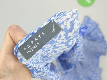 pepco sukienka bialo niebieska: Papaya, Sukienka damska, rozmiar M — 5