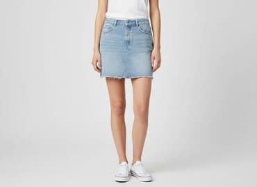 spódnice jeansowe ciemna: Gap, Spódnica damska, rozmiar S — 7