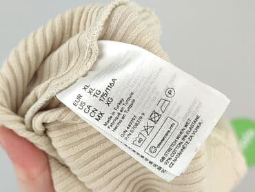 rozowa koszulka niemiec: H&M, T-shirt damski, XL — 4