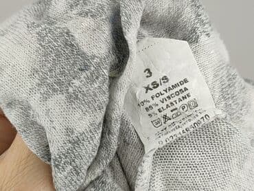 sweter piórkowy na drutach: Bluzka damska, rozmiar XS — 4