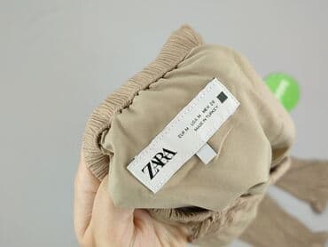 zara spodnie o kroju full length: Zara, Spodnie materiałowe damskie, rozmiar M — 4