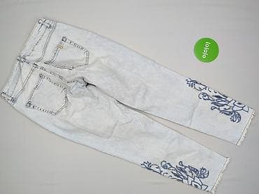 kropki: Jeansy damskie, rozmiar M — 3