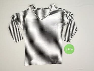 bluzki w paski z serduszkiem: Bluzka damska, rozmiar S — 2