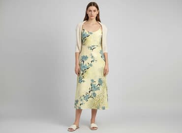 koszula nocna lniana: Sukienka damska, rozmiar S — 5