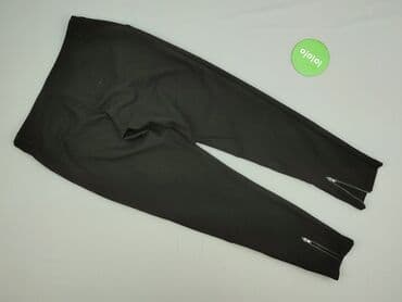 czarne satynowe spodnie zara: Spodnie materiałowe damskie, rozmiar S — 3