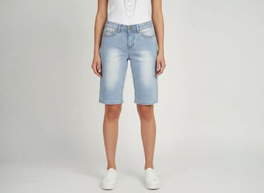 bermudy jeansowe damskie: Blind Date, Szorty damskie, rozmiar S — 6