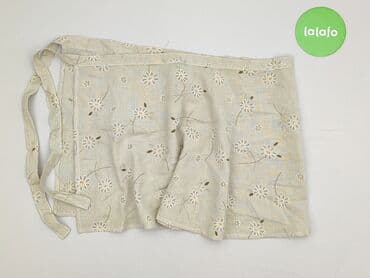 zasłony lidl: Lniany fartuch kuchenny z wiązaniem - Krój: klasyczny fartuch z — 3