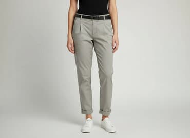 damskie spodnie chinosy: Reporter, Spodnie materiałowe damskie, rozmiar S — 7