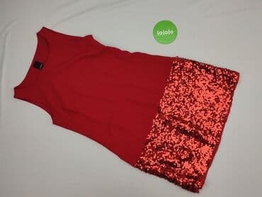 sukienki czerwone cekiny: Sukienka damska, rozmiar S — 2