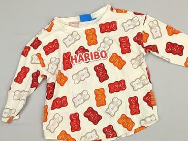 czarne obcisłe spodnie: Sweatshirt, 3-4 years, 98-104 cm, condition - Perfect — 1