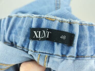 piżama damska z getrami: XLNT, Legginsy Eleganckie damskie, 4XL — 4