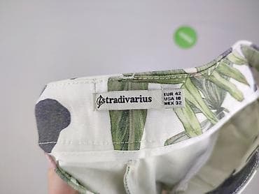 spodnie biale stradivarius: Stradivarius, Spodnie materiałowe damskie, rozmiar XL — 4