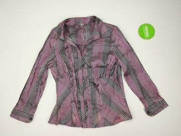 koszula w kratę damska czerwona: Gina Tricot, Koszula damska, rozmiar S — 3