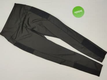 czarne legginsy z wysokim stanem push up: Legginsy Sportowe damskie, rozmiar M — 2