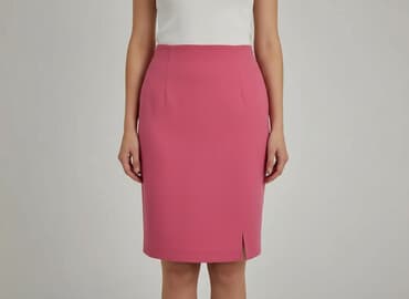 spódnice sliczna spódniczka ołówkowe midi zamek 4 kolory: Spódnica damska, rozmiar L — 1