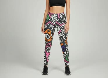 legginsy do pole dance: Leggings, Legginsy Sportowe damskie, rozmiar S — 1