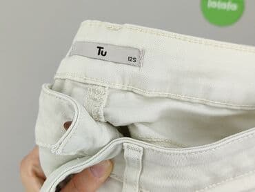 kremowe jeansy damskie: Tu, Jeansy damskie, rozmiar L — 4